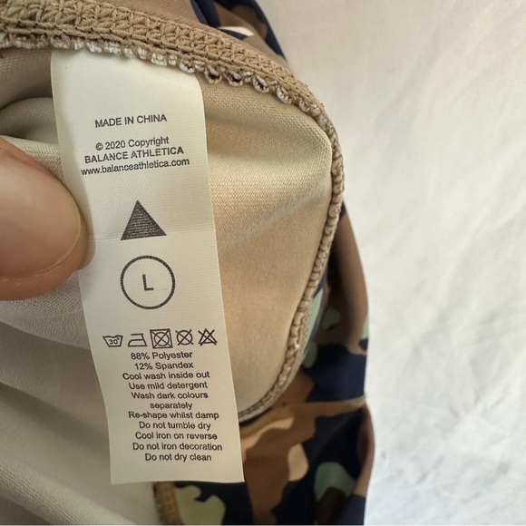 Balance Athletica/Vitality Ascent Pant Ocean Breeze Camo Legging Women's L - Picture 7 of 7